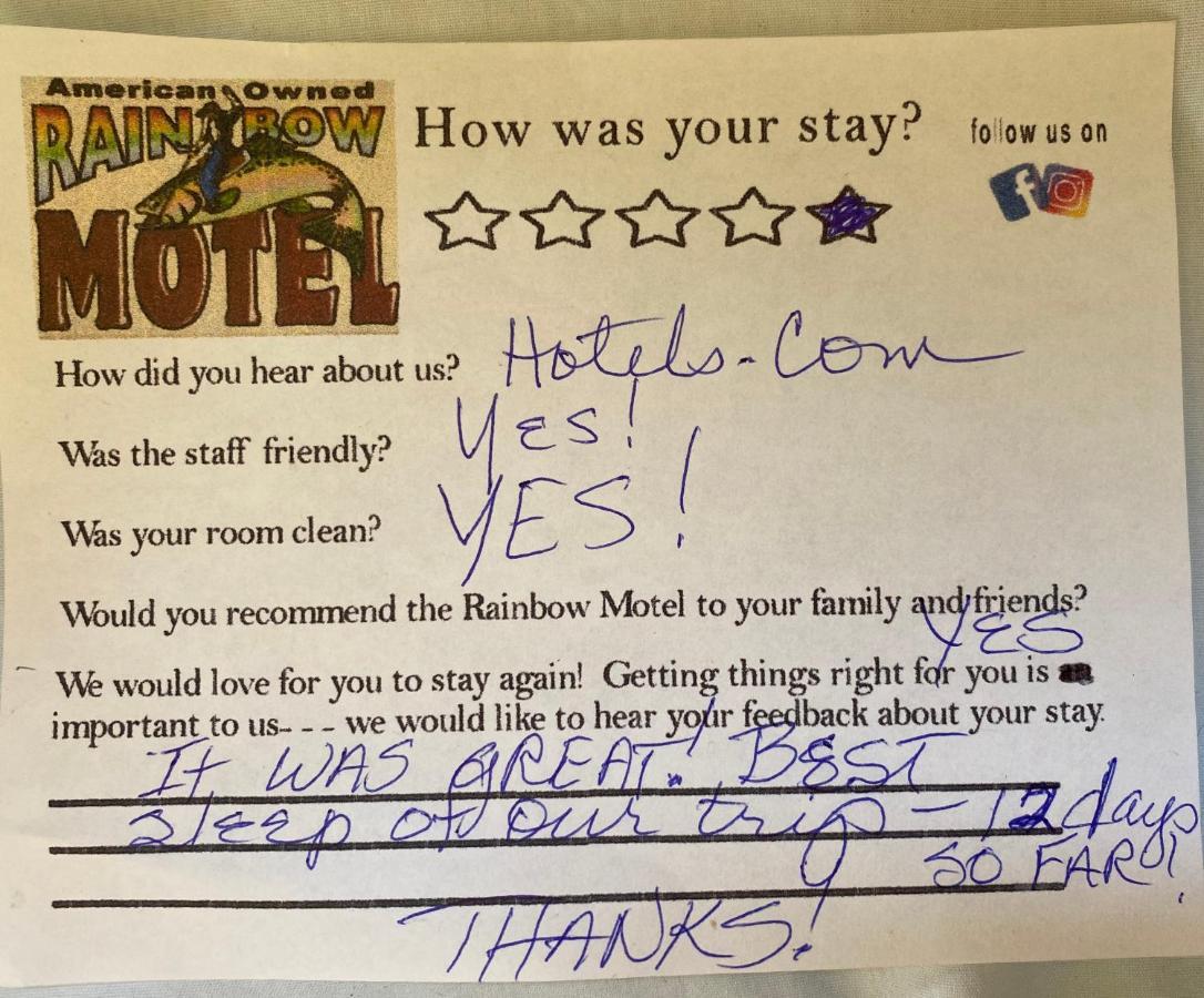 Rainbow Motel Thermopolis Zewnętrze zdjęcie